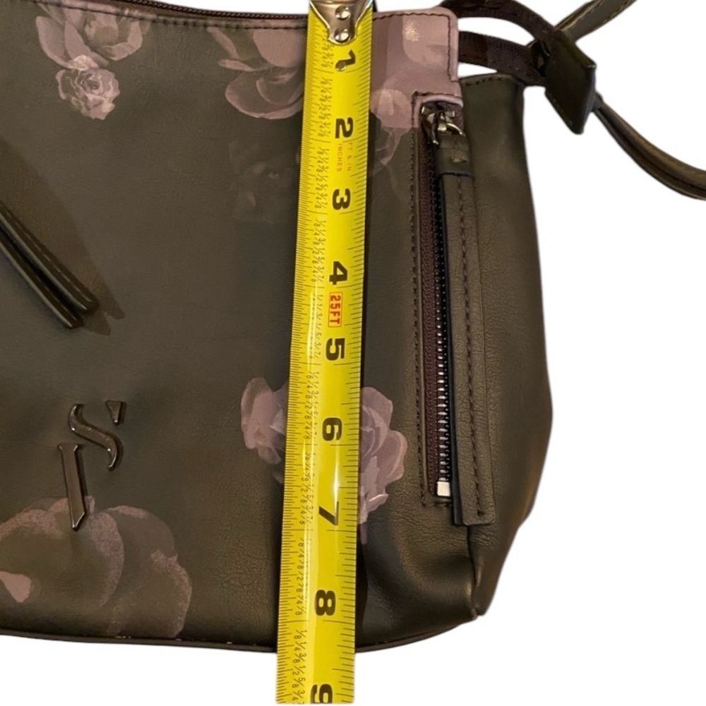 Simply Vera Vera Wang Rose Print Cross Body Purse - Picture 5 of 6